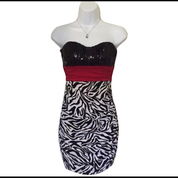 sachin and babi light blue dress Dresses | Zebra Print Dress